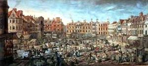 Norwich Market Place by Robert Dighton