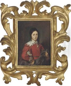 Portrait Of A Young Man, 
Half-length, His Sword In His Left Hand,previously Believed To Be Prince
 William Of Nassau