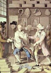 The Patriotick Barber of New York or the Captain of the Suds by Robert Dighton