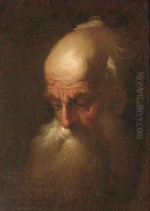 Head of an old man