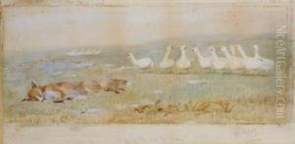 Fox And Geese. - view 1