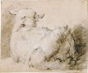A Study Of A Sheep by Paulus Potter