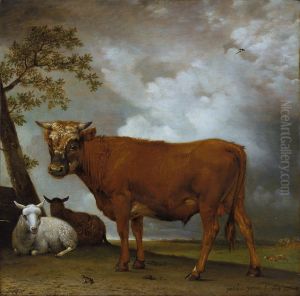 The Young Bull by Paulus Potter