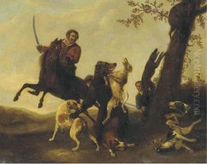 The Bear Hunt by Paulus Potter