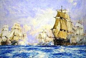 The Blockade of Toulon the Action off Bandol in 1810