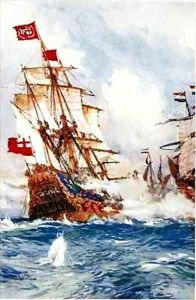 When Blake Swept the Seas by Charles Edward Dixon