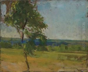 Paysage Avec Un Chemin Et Un Arbre Paysage Avec Un Chemin Et Un Arbre