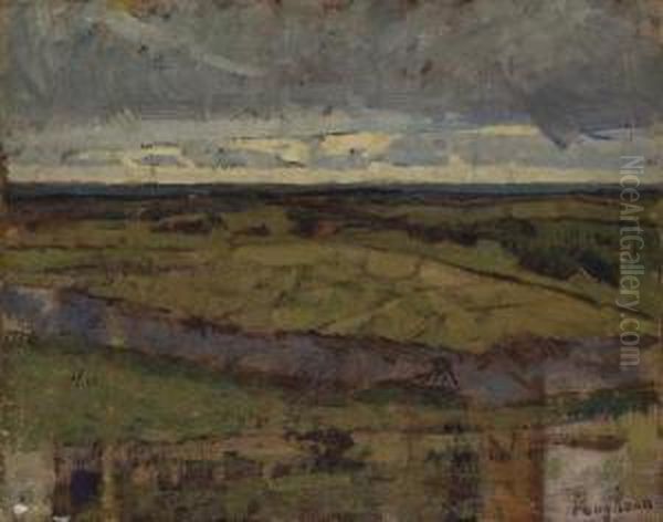 Paysage Avec Des Champs - view 1