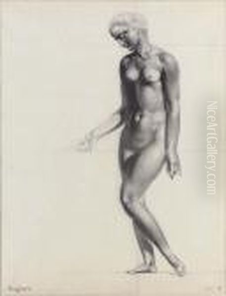 Standing Female Nude - view 1
