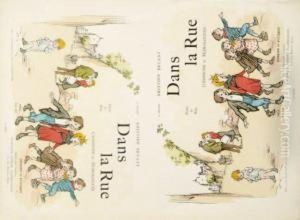 Couverture Pour Aristide Bruant, Dans La Rue Chansons Et Monologues. by Francisque Poulbot