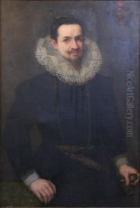 Portrait Of A Nobleman by Frans Pourbus