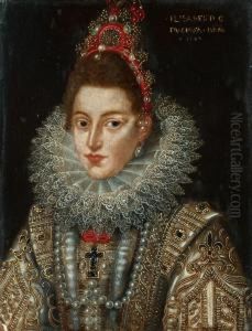 Bildnis Isabella Clara Eugenia, Statthalterin Der Spanischen Niederlande