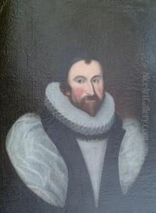 Portrait Of A Gentleman In A White Ruff by Frans Pourbus the younger