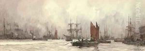 A busy day in the Lower Pool, London