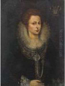 Portrait Of A Lady by Frans Pourbus the younger