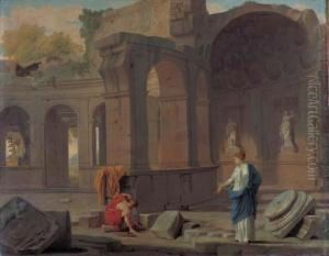 Theseus Recovering His Father's Sword