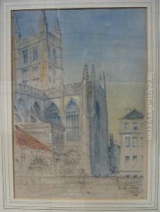 Bath Abbey by Alfred Powell