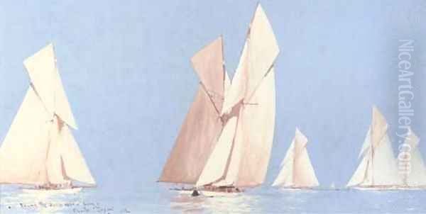 Round the Dean Elbow buoy - view 1