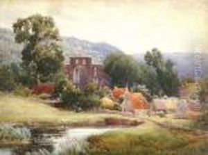 A Ruined Church In A Rural Landscape