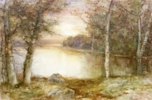 Eagle Lake, Bar Harbor, Maine by Lucien Whiting Powell