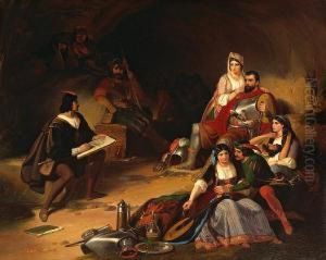 The Brigand's Portrait by William E. Powell