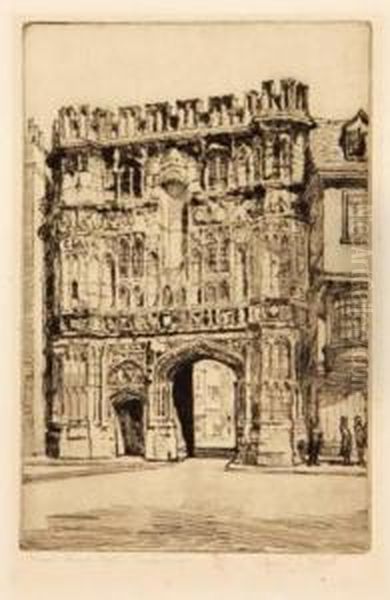 Christ Church Gate, Canterbury - view 1