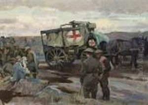 The War Ambulance by Harold Septimus Power