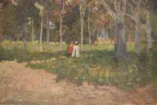Children Amongst Trees - view 1