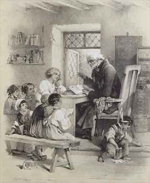 The school teacher - view 1
