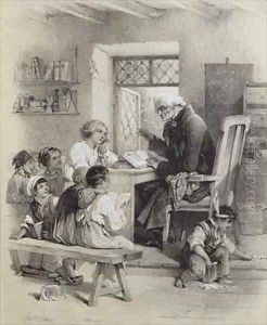 The school teacher by Jules David