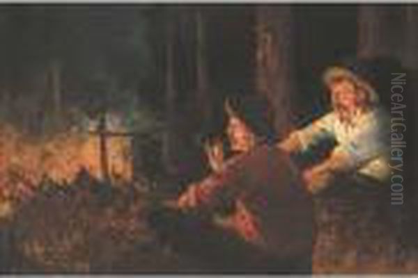 While The Billy Boils ? Portrait Of Henry Lawson - view 1
