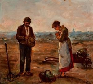 "el Angelus". by Emilio Poy Dalmau