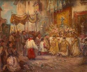 "procesion". by Emilio Poy Dalmau
