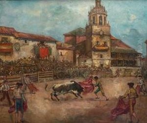 "capea De Pueblo". by Emilio Poy Dalmau