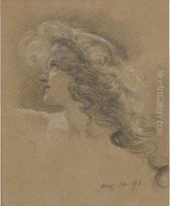 Study For The Cave Of The Storm Nymphs by Sir Edward John Poynter