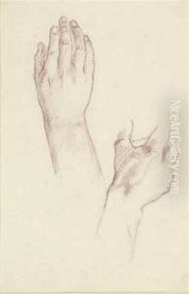 Study Of Hands - view 1