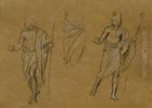 Study Of Shepherds by Sir Edward John Poynter