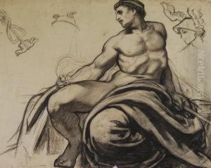 Study Of A Draped Study Of A Draped