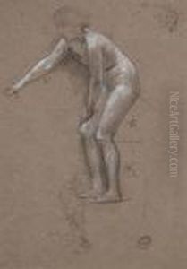 Study Of A Female Nude by Sir Edward John Poynter