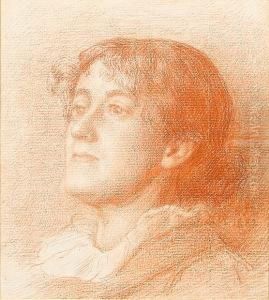 Study Of A Head Of A Woman Study Of A Head Of A Woman
