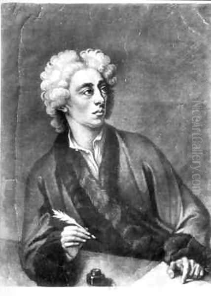 Portrait of Alexander Pope 1686-1744 - view 1