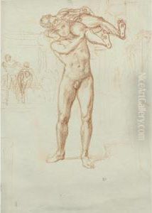 Study For Diomedes Carrying The Palladium From Troy Study For Diomedes Carrying The Palladium From Troy