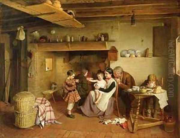 A Cottage Scene - view 1