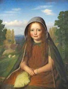 A Girl by Edward Thomason Davis