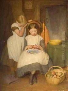 Preparing for Dinner by Edward Thomason Davis