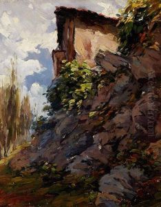 Paisaje by Francisco Pradilla y Ortiz