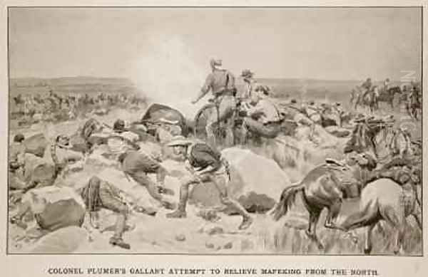 Colonel Plumers Gallant Attempt to Relieve Mafeking from the North - view 1