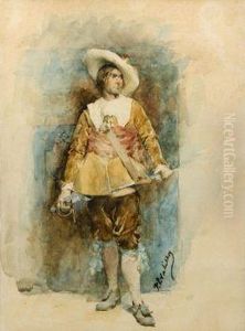 Espadachin by Francisco Pradilla y Ortiz