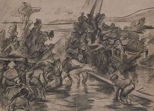 Pescadores by Francisco Pradilla y Ortiz