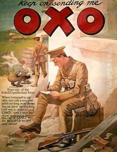 Poster Advertising OXO by Frank Dadd